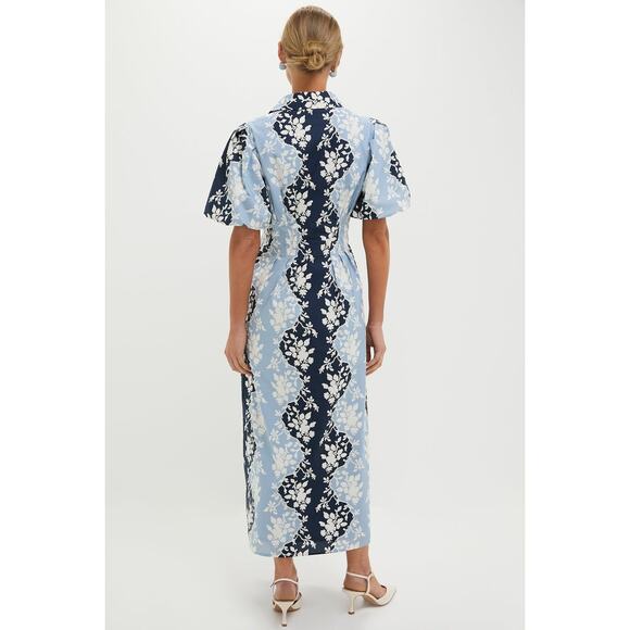 TUCKERNUCK Blue Fog Delaney Dress Size L NWT Retail $298 Tuckernuck - Picture 2 of 7